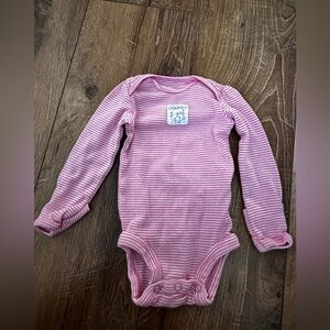 Newborn long sleeve onesie